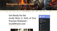 Desktop Screenshot of dungeon-adventures.com